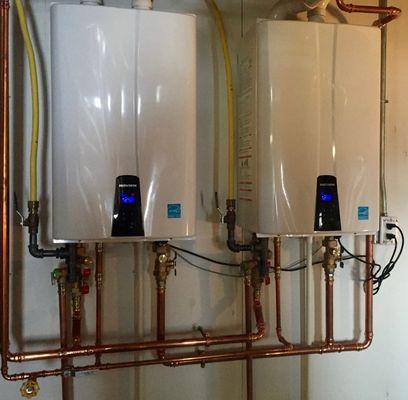 2 Navien Tankless