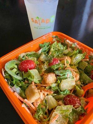 Buffalo chicken salad