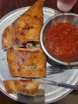 All meat Stromboli fantastic