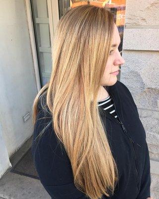 Strawberry blonde by Kelsie Schultz