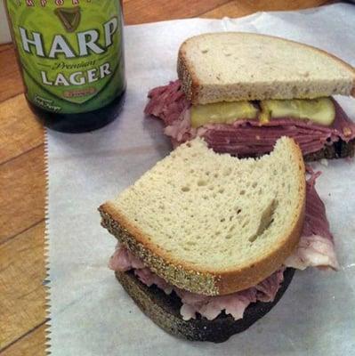 We can't wait until St. Patty's day every year, when we prepare our famous corned beef! Stop in for a sandwich.