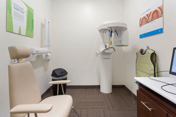 Digital X-rays offer a huge advantage in early detection and preventive services.