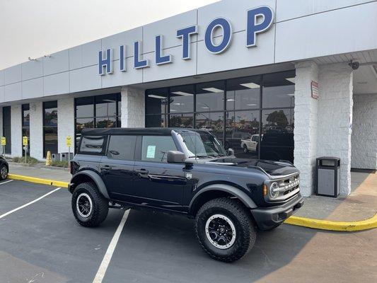 The New Ford Bronco is here! Schedule your Test Drive today at Hilltop Ford. For test drive availability, please call or visit us online.