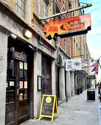 Great breakfast spot, the gumbo and cheese grits were delicious.