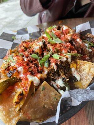 Nachos Locos ($15) - the BEST nachos I have ever had. Seriously, these are a must order.