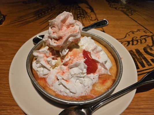 Strawberry Shortcake Pizookie