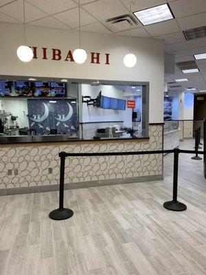 Hibachi station