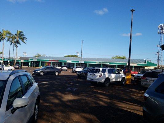 First Hawaiian Bank, Longs Pharmacy, as well as the U.S. Post Office is located in the Eleele Shopping Center.