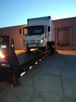 Box Truck mounted and Secured