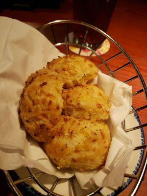 Cheddar biscuits. OMG