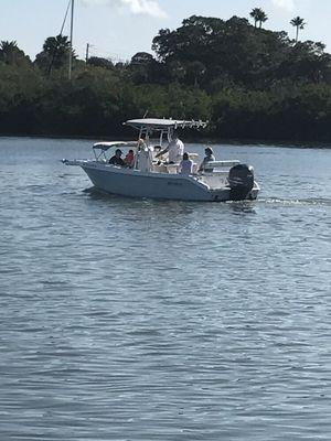 25 foot cobia with 300 hp Yamaha blue tooth fly by wire...