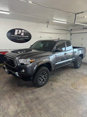 3M Window Tint Installed 2023 Tacoma