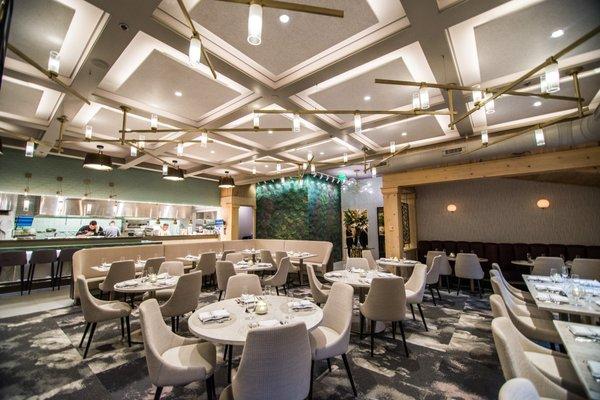 Our Main dining room with a view of the open kitchen