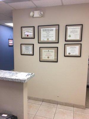 Scottsdale Periodontist Dental Office Interior