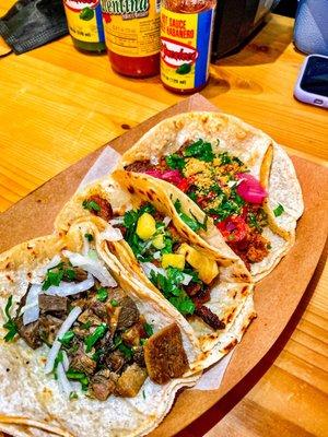 Lengua Taco, Al Pastor Taco, Taco Bamba