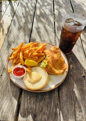 Grouper Sandwich ~ fried grilled or blackened