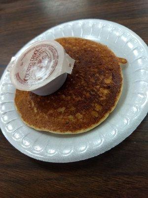 Cornbread pancake.