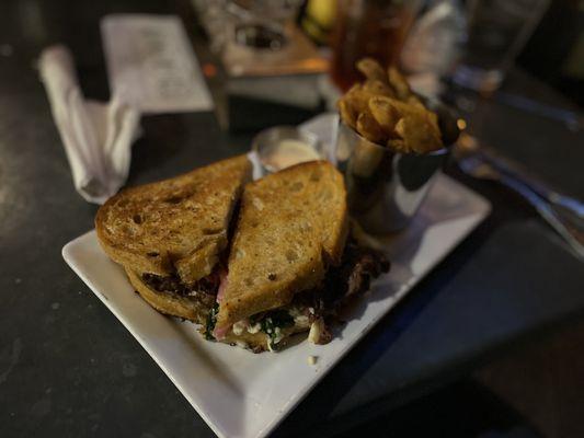 Shaved Prime Rib Sandwich