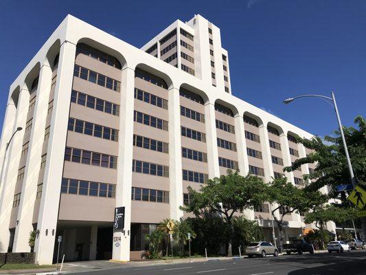 Our office is located at the Interstate Building at  1314 South King Street