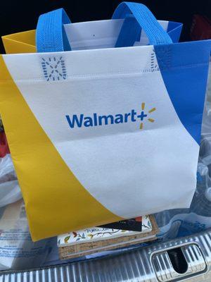 Walmart goodie bag of samples!