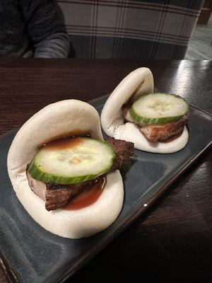 Pork buns - too salty.