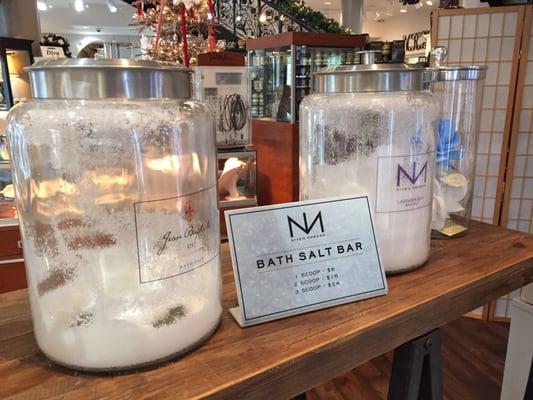 Bath salt bar