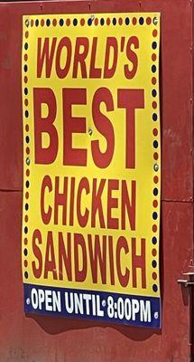 These chicken sandwiches are really good!