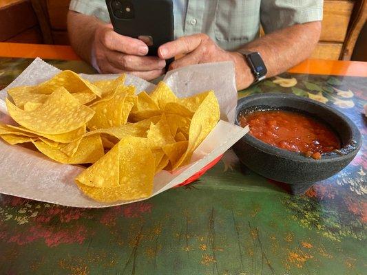 Chips and salsa