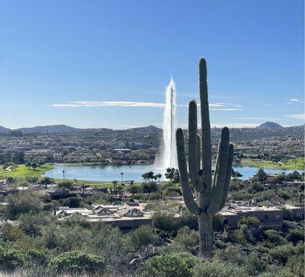 Fountain Hills Lake/Fountain Overlook Trail