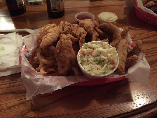 Walleye dinner.