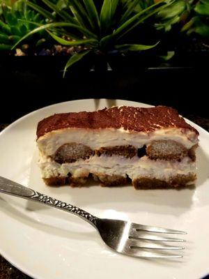 Heaven on a plate. Perfectly made Tiramisu. 10 stars.