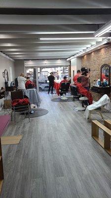 Fully renovated barbershop