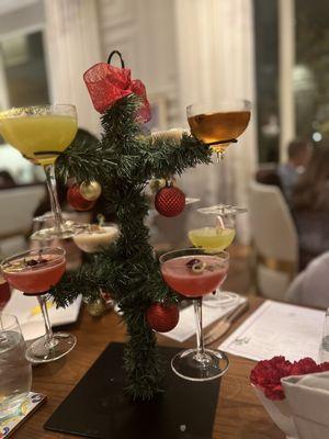 Holiday Cocktail Tree