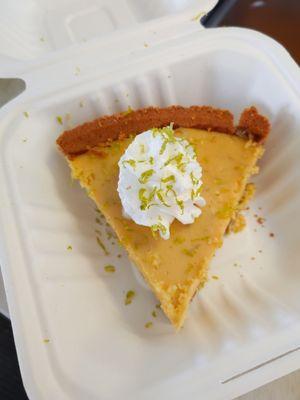 We also have some rotating dessert options like our house made key lime pie