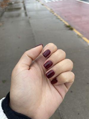 Gel manicure