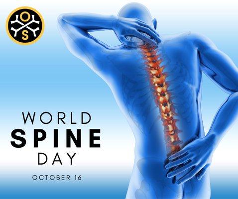 World Spine Day, held on 16 October, is an annual health initiative that highlights the importance of spinal health and well-being.