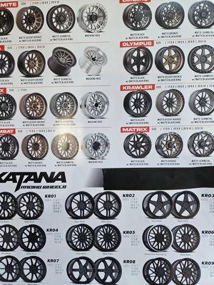 Custom wheels
Sales and Installation