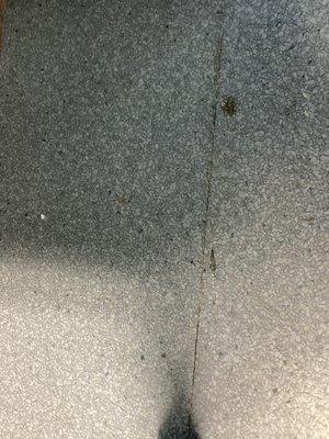 Dirty floor