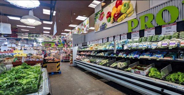 Produce section