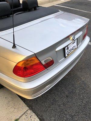 2001 BMW 325ci Convertible