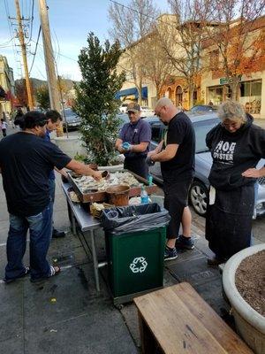 Come on down for free oysters! Seriously. Free oysters to celebrate New Year's Day!