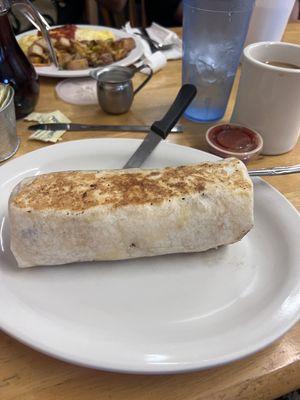 Breakfast burrito