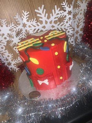 Ugly sweater cake