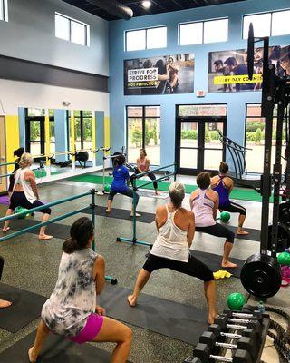 Barre fitness classes