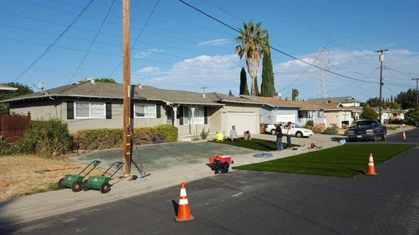 Artificial Grass Installation  Antioch, Ca