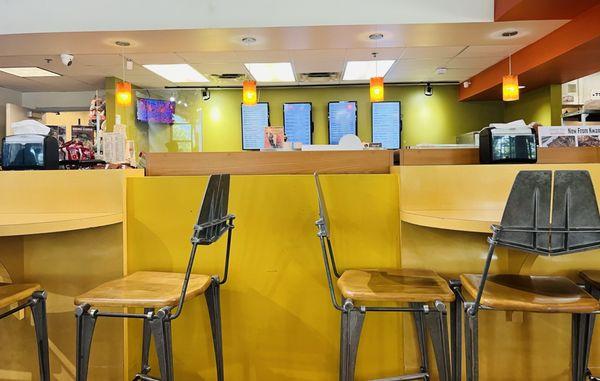 Eatery seating