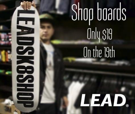 Check out the $19 boards on every 19th of the month.