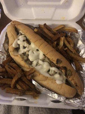 Philly cheesesteak