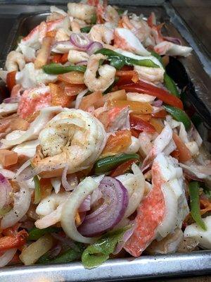 Shrimp salad