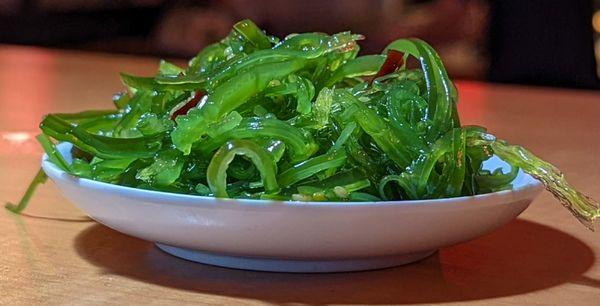 Seaweed salad (small. I ordered two)